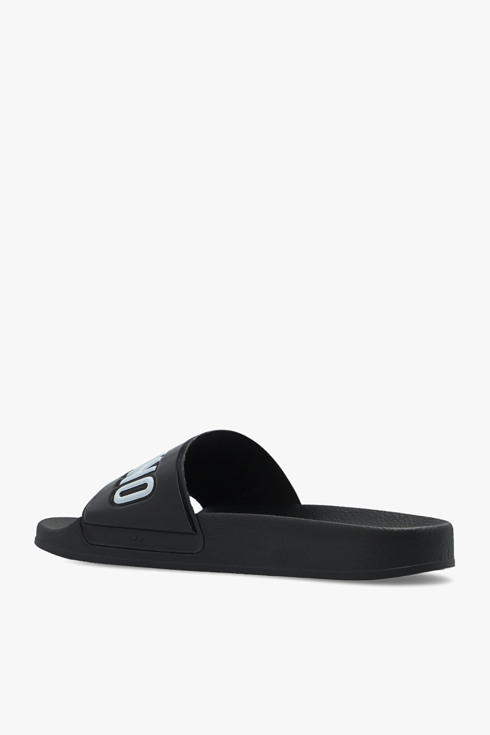 Slides with logo Moschino - SchaferandweinerShops TW
